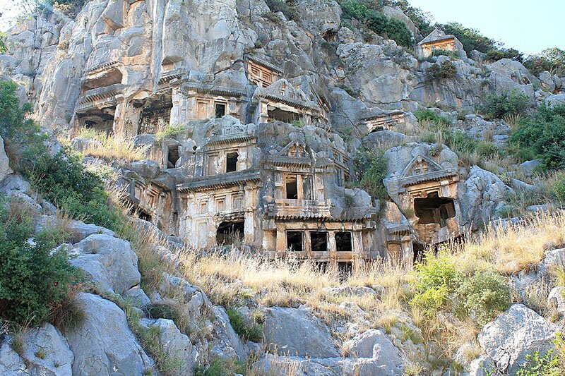 Ликийские гробницы